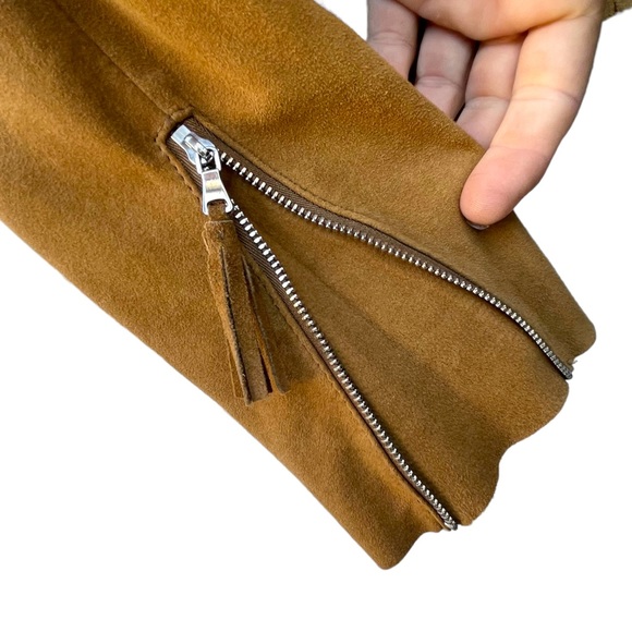 Paige Tiana Suede Cropped Jacket - Picture 4 of 10